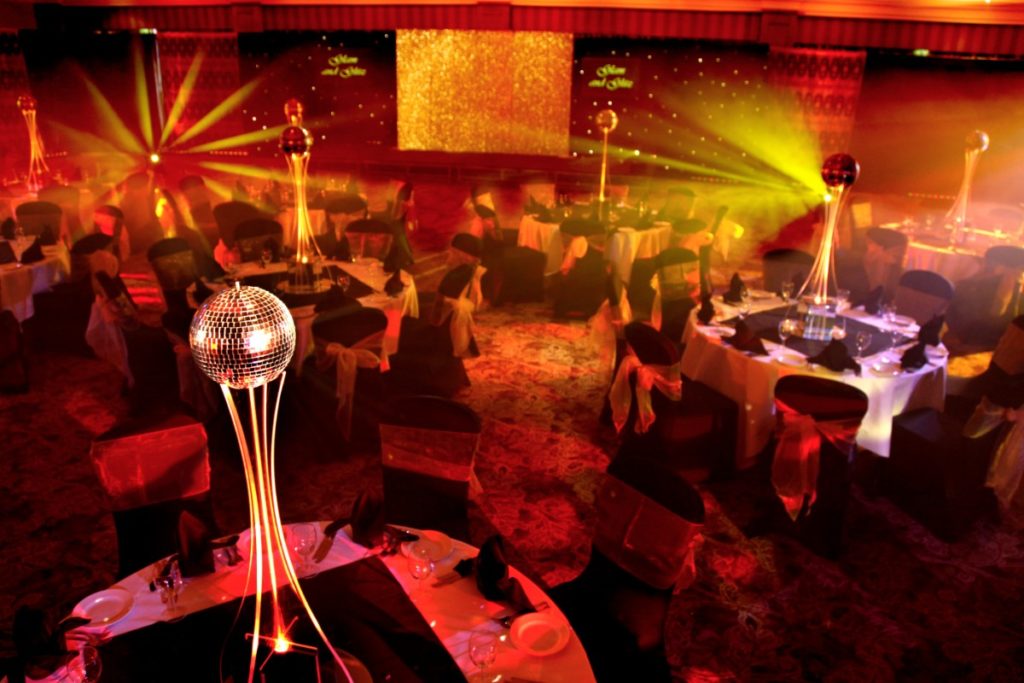 Glam and Glitz Theme Corporate Party