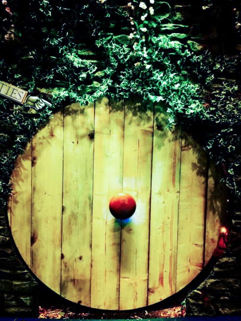 bespoke hobbit hole entrance