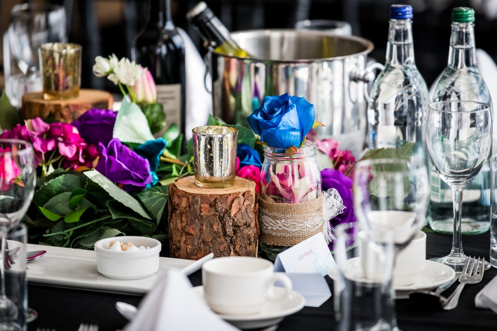 Enchanted Woodland Log Table Centres