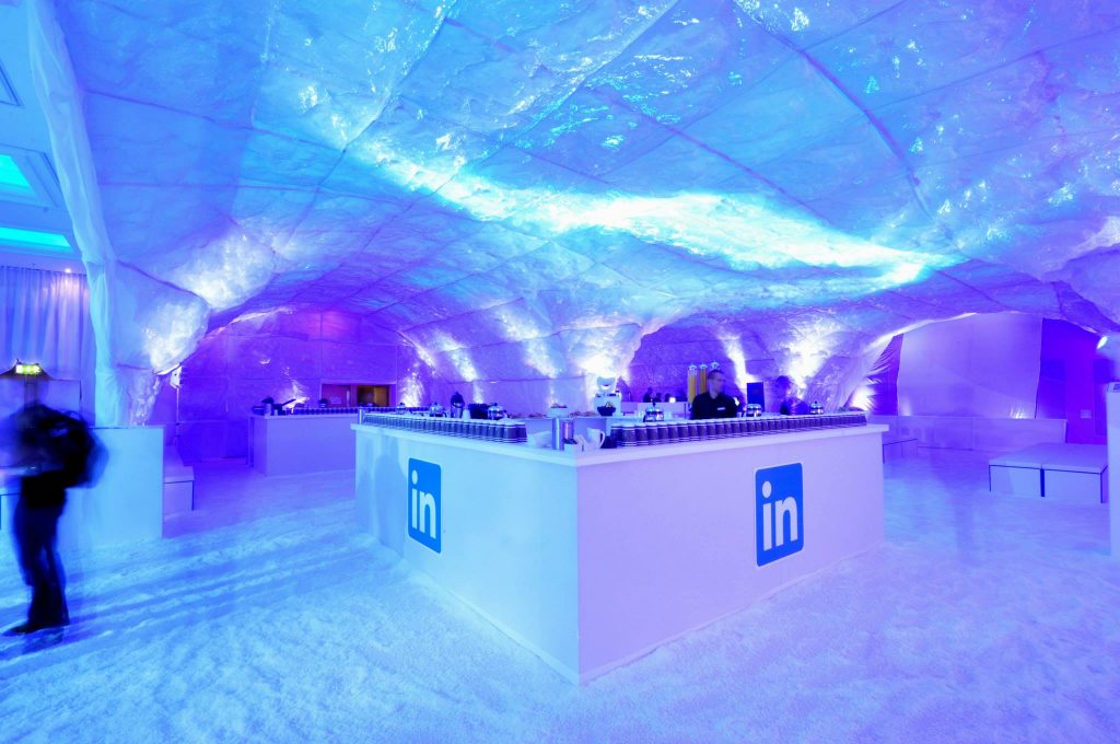 Ice Themed Event Bar Hire