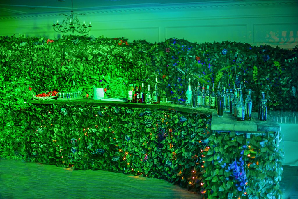 Enchanted Woodland Themed Event Bar Hire